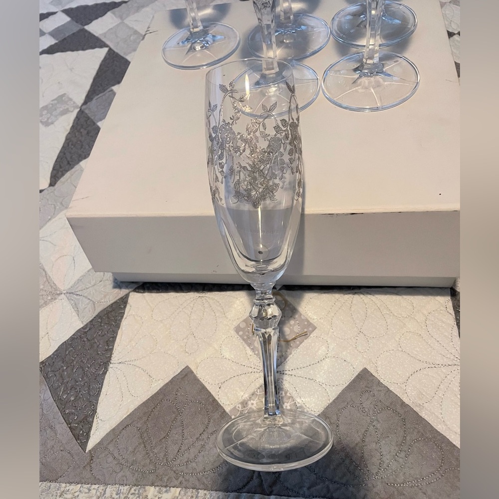 Anthropologie Champagne Flutes